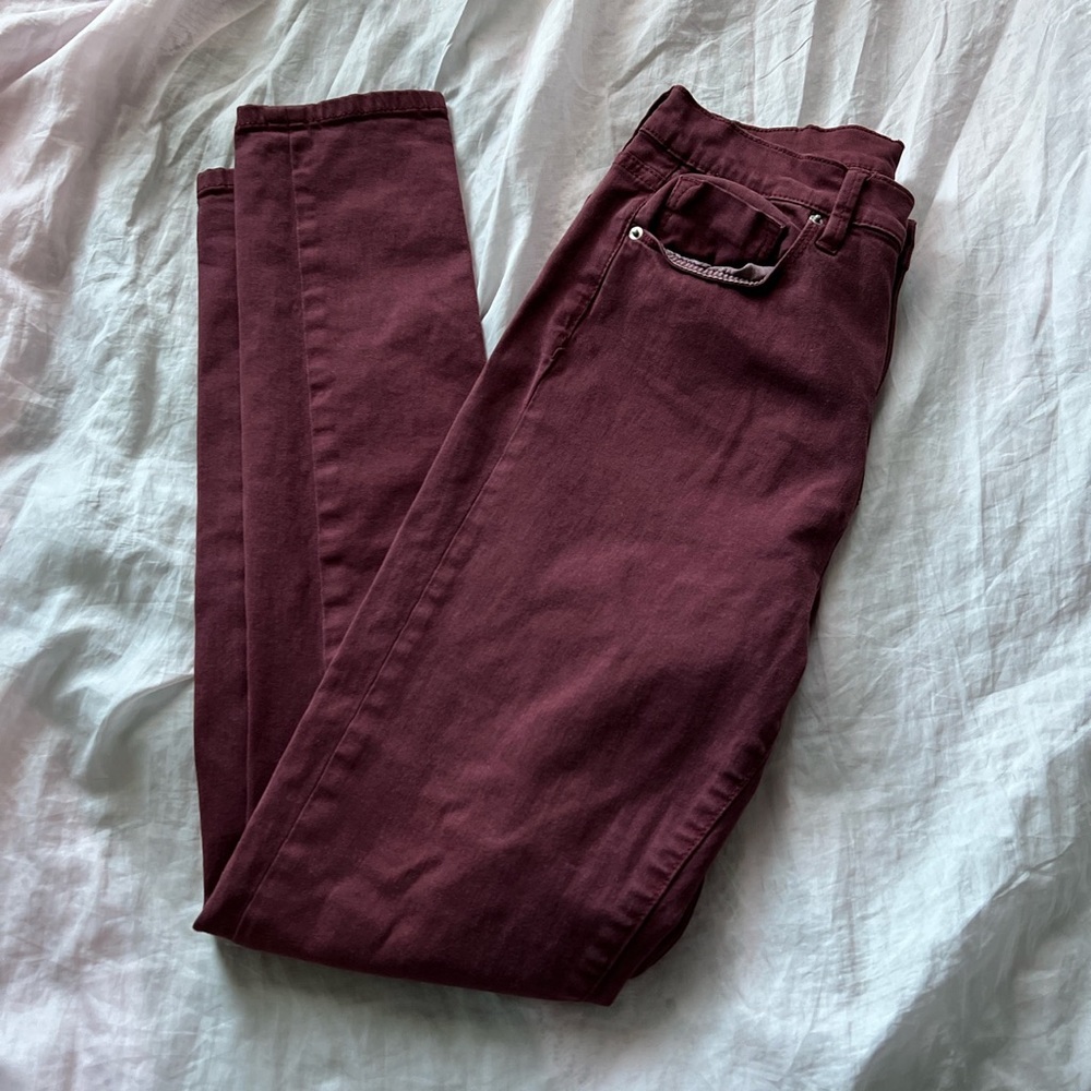 BDG Burgundy Jeans - Picture 3 of 4